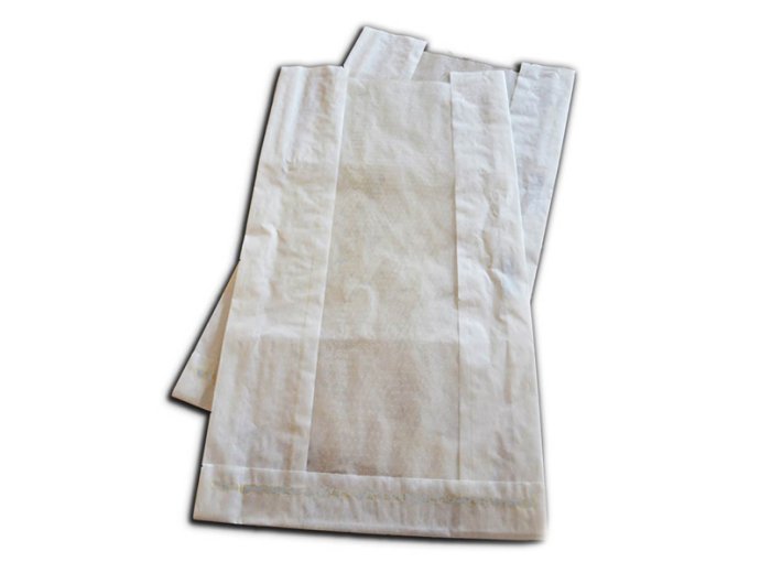 Sacchetti carta bianchi 38 x 18 x 10 cm