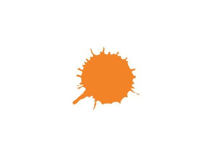 Idrocolor arancio barattolo