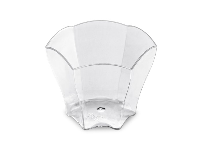 Coppette esagonali trasp. 75 cc