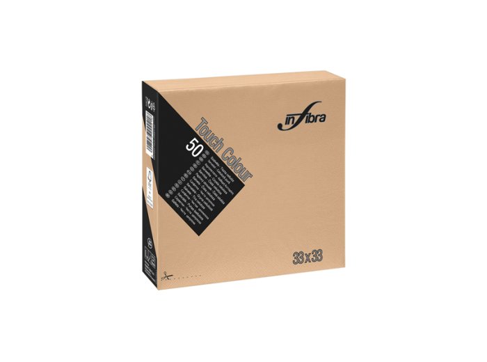 Tovaglioli 2 v 33x33 cappuccino