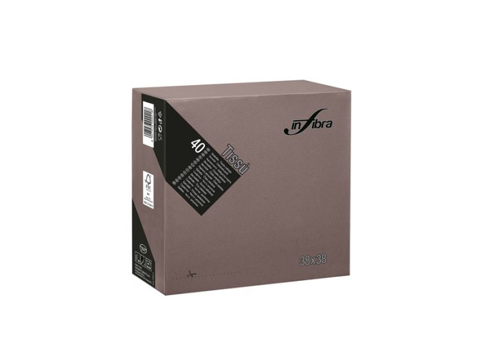 Tovaglioli 2 v 38x38 cacao