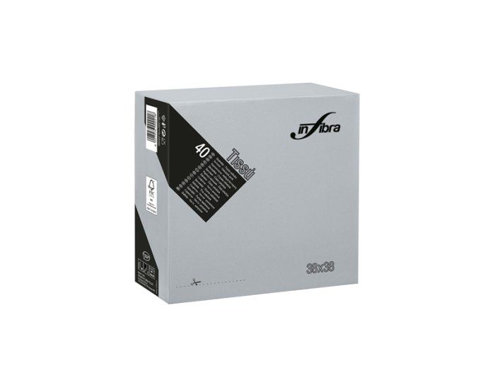 Tovaglioli 2 v 38x38 grigi