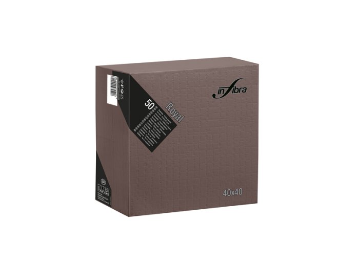 Tovaglioli 4 v 40x40 cacao