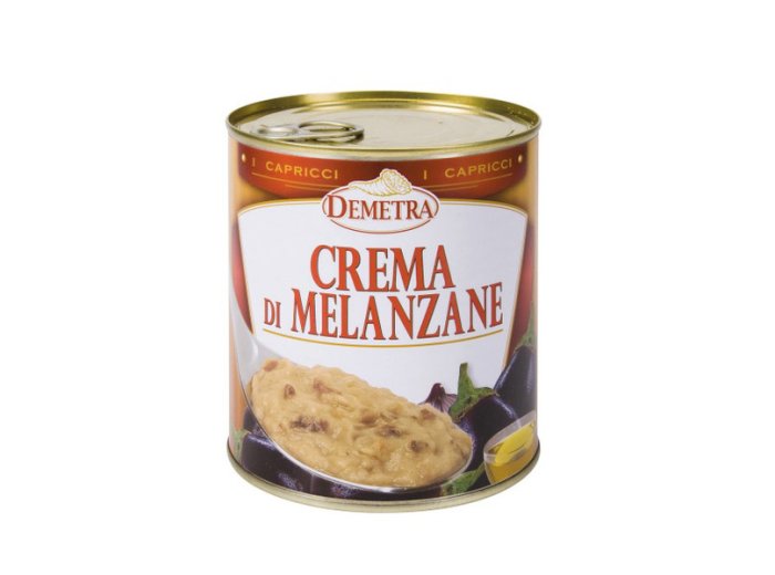 Crema di melanzane 820 gr demetra