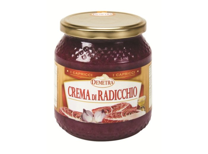Crema di radicchio 530 gr demetra