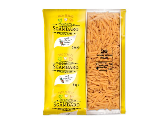 Penne medie rigate n 36 5 kg jolly