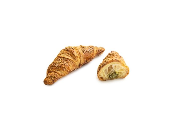 Croissant al pistacchio 80 gr 48 pz