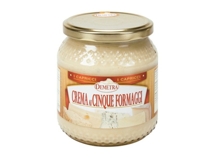 Crema ai 5 formaggi 560 gr demetra