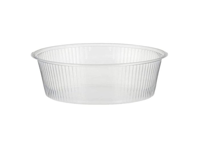 Vaschetta plastica trasp. tonda 250 ml