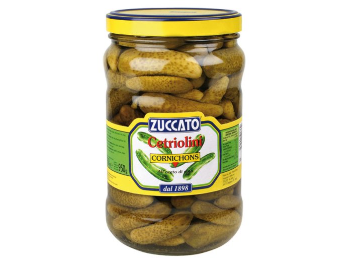 Cetriolini in aceto zuccato