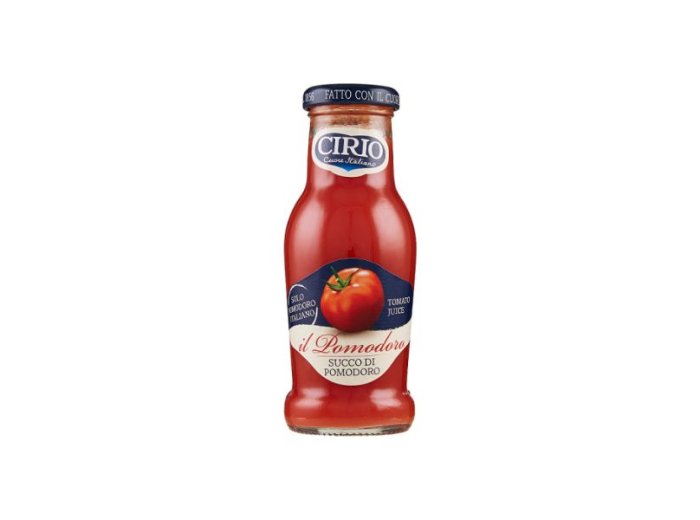 Succo pomodoro in vetro cirio 200 ml