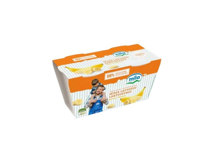 Yogurt intero banana s/lattosio 125 gr