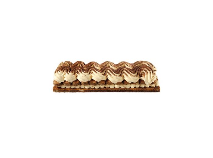 Torta tiramisù con savoiardi trancio