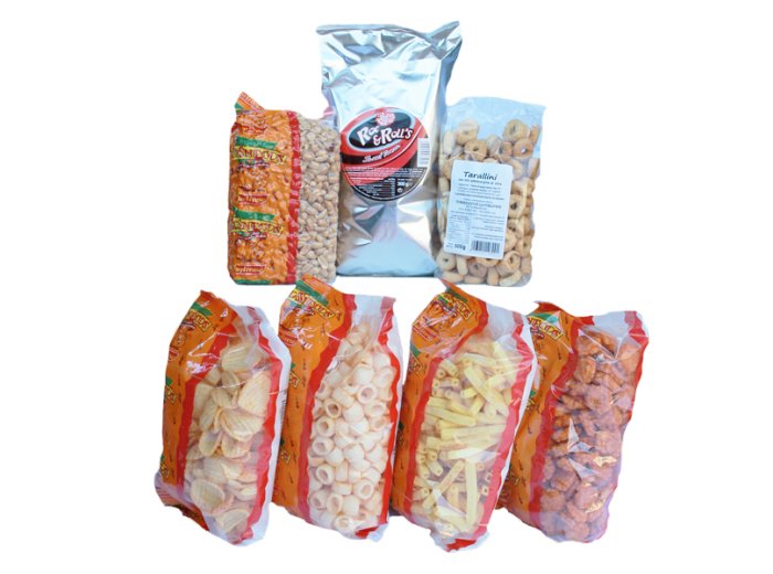 Mix salato per snack 7 tipi