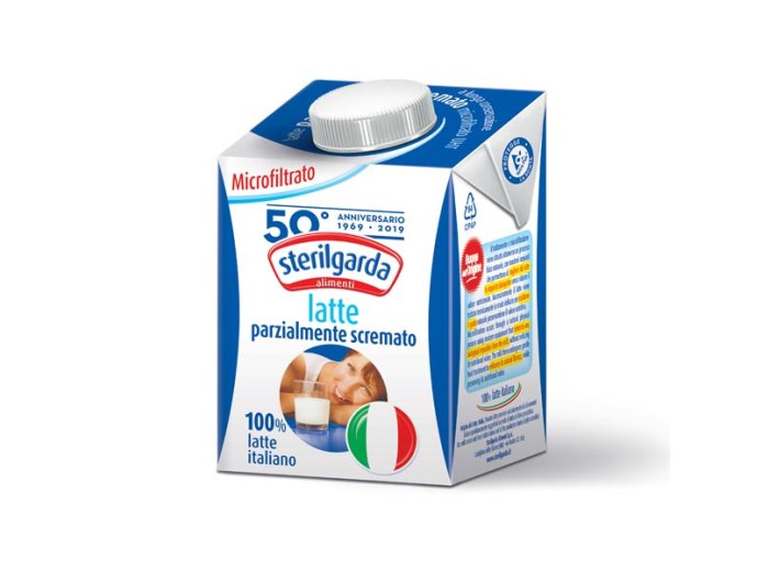 Latte parzialmente scremato uht 500 ml