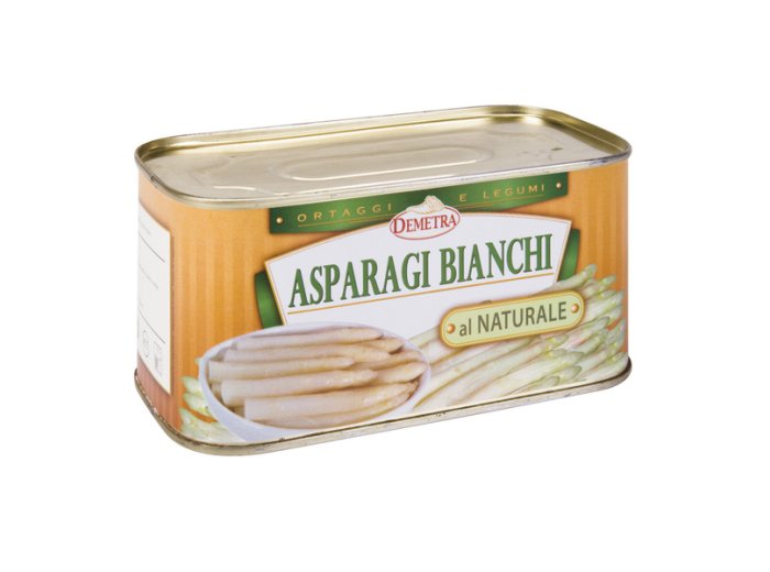 Asparagi bianchi al naturale in bauletto