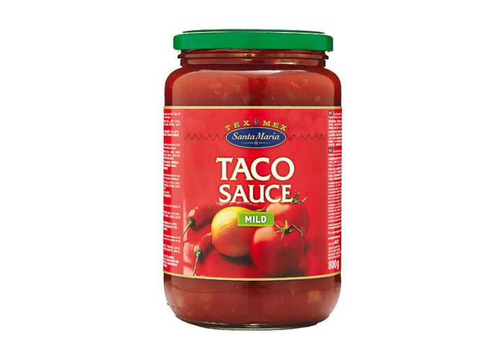 Salsa taco mild 800 gr santamaria