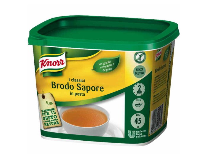 Brodo sapore in pasta knorr
