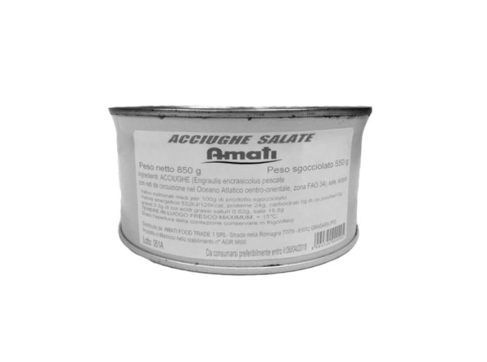 Acciughe salate intere amati