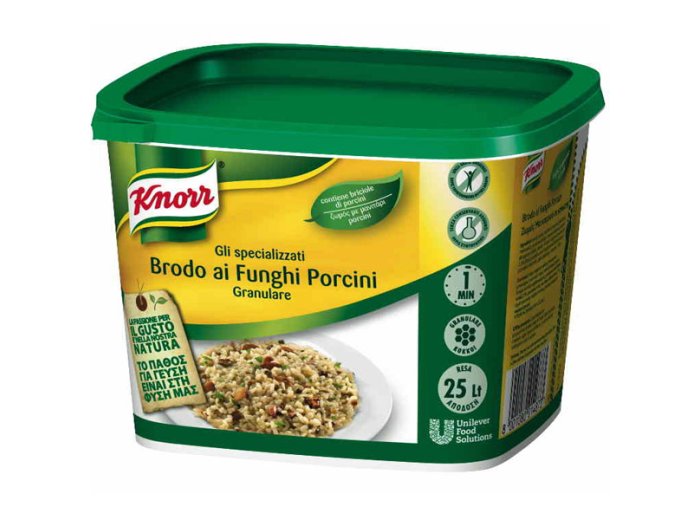 Brodo ai funghi porcini granulare knorr