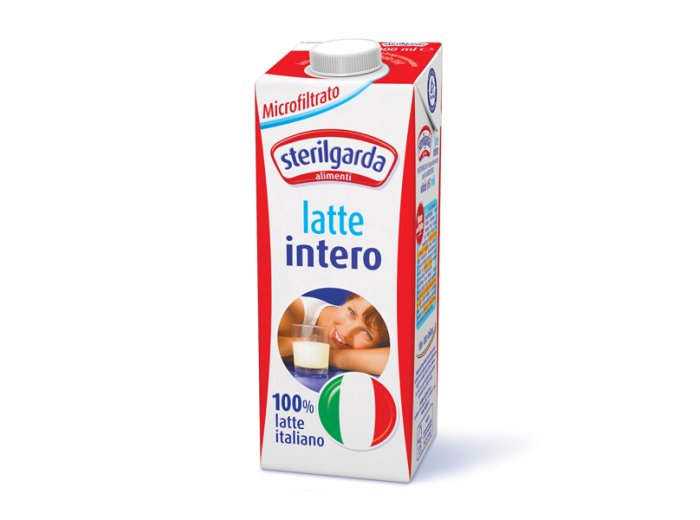 Latte intero uht sterilgarda c/tappo 1lt