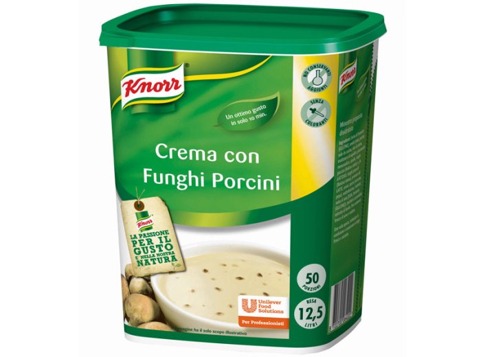 Crema con funghi porcini knorr
