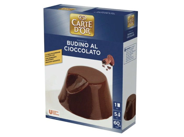 Budino al cioccolato 1 kg carte d'or
