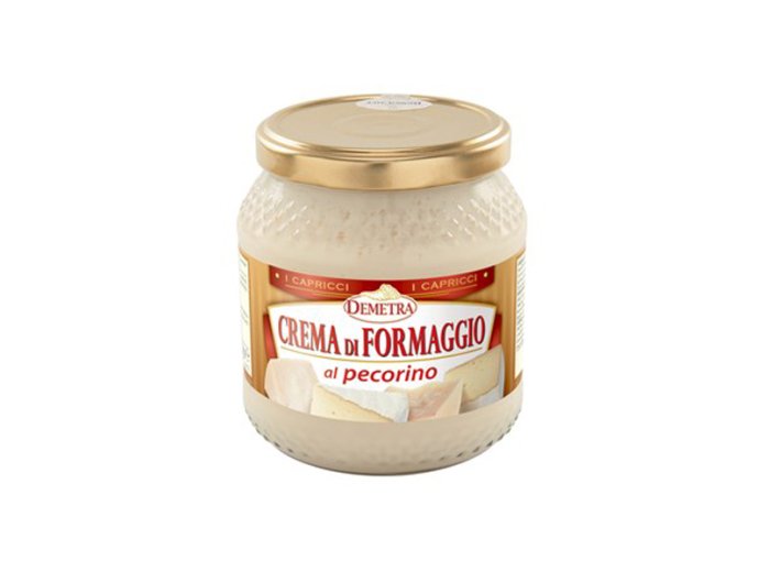Crema formaggio/pecorino 550 gr demetra