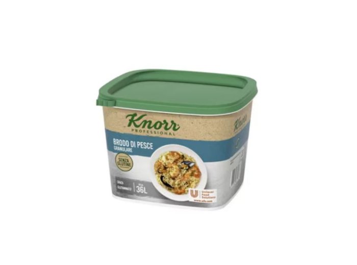 Brodo di pesce granulare knorr