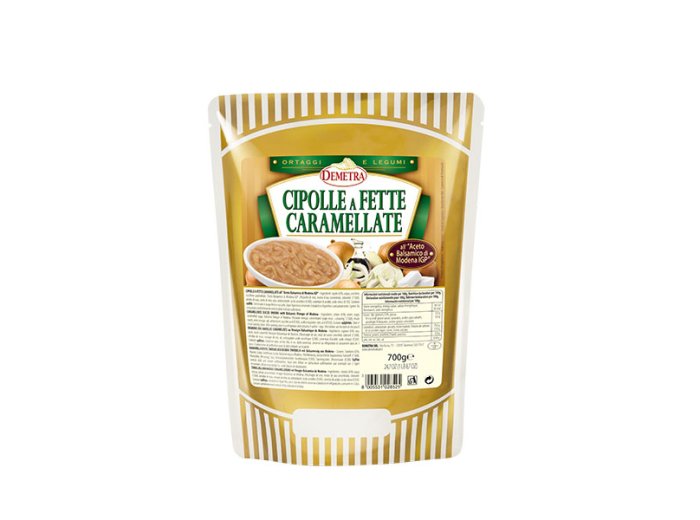 Cipolle fette caramellate ac.bals. 700gr