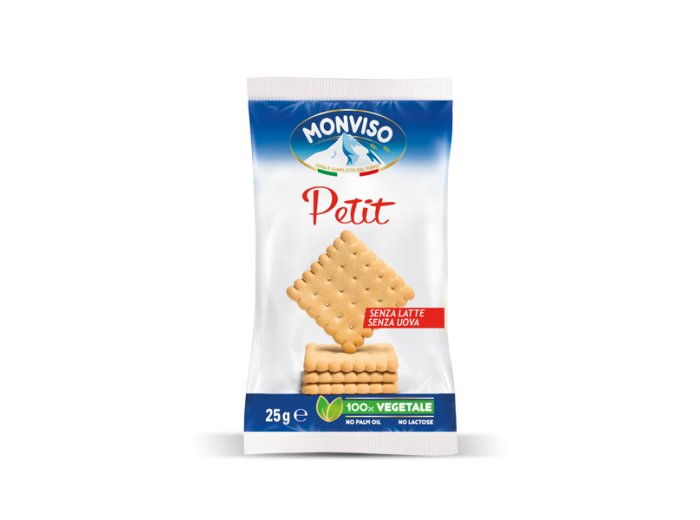 Biscotti monoporz. 3pz petit s/lattosio