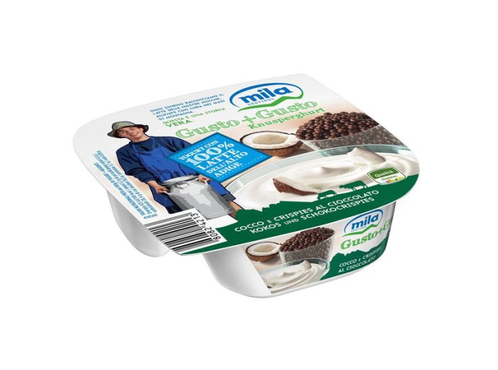 Yogurt mini pasto cocco/crispies