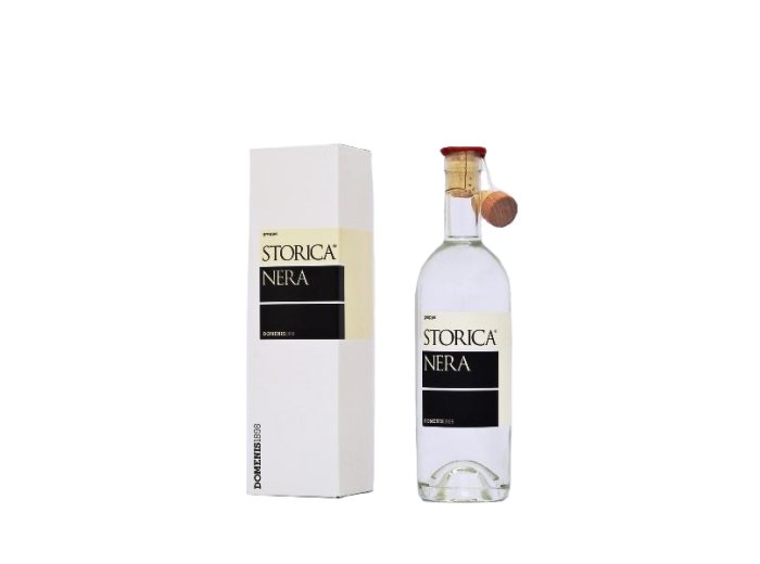 Grappa domenis storica nera 50% 500 ml