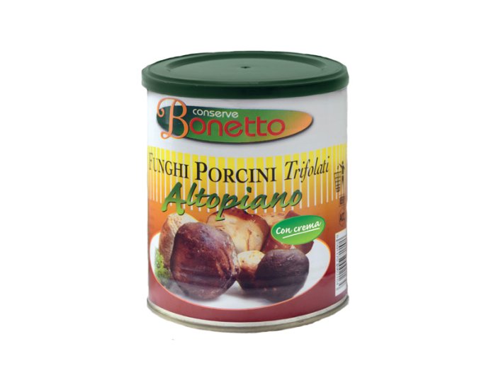Porcini trifolati c/crema 800 gr bonetto