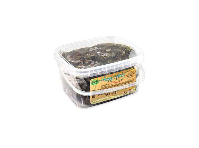 Olive nere denocciolate o. evo riviera