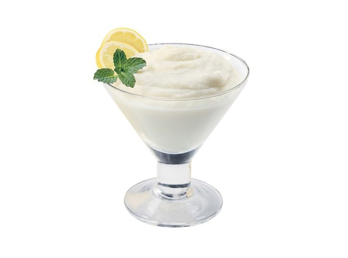 Preparato per sorbetto al limone