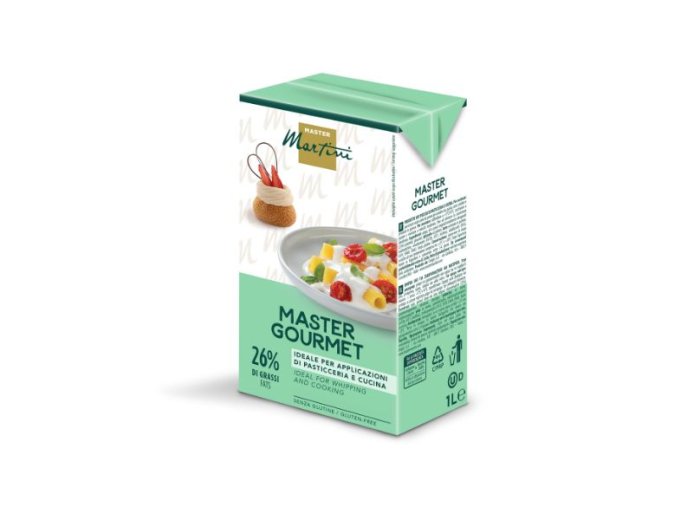 Crema tipo panna vegetale senza zucchero