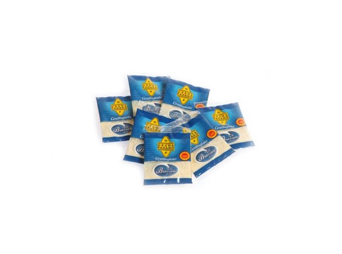 Grana padano dop grattuggiato mono. 5 gr