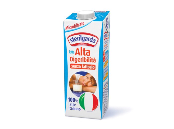 Latte alta digeribilità senza lattosio
