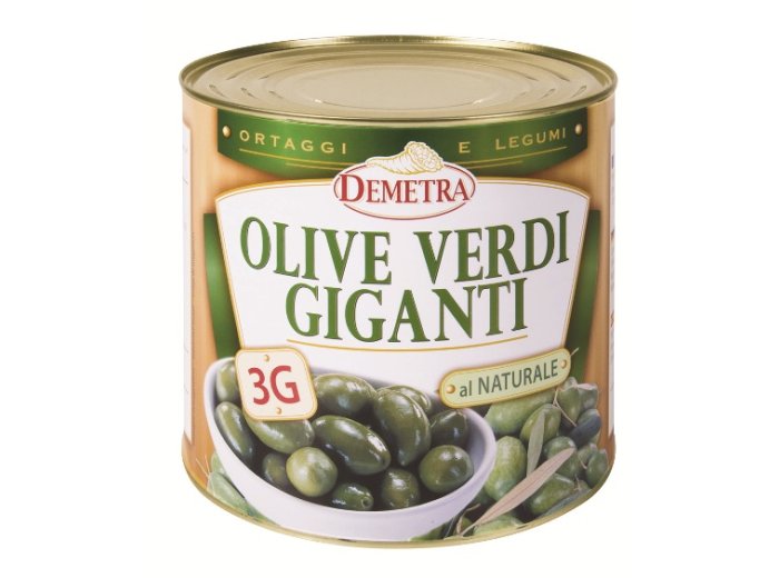 Olive verdi giganti 3g demetra
