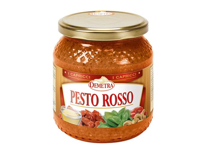 Pesto rosso 540 gr demetra