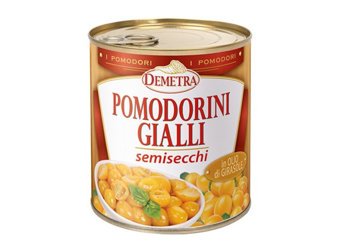 Pomodorini gialli semisecchi o.girasole