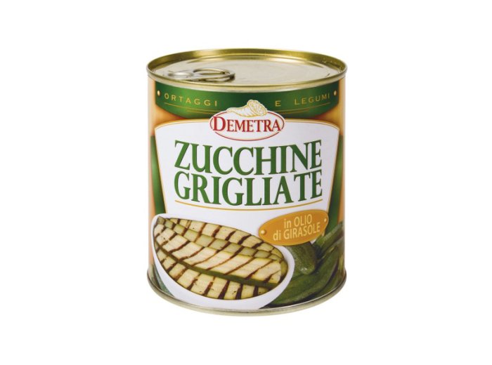 Zucchine grigliate in o.girasole demetra