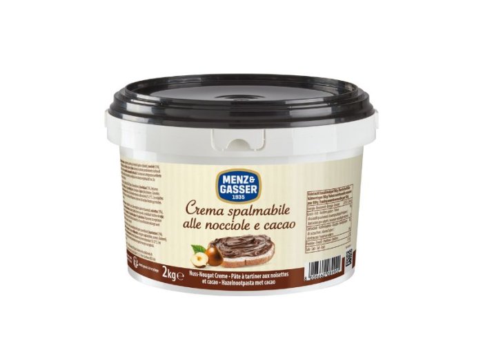 Crema spalmabile nocciole e cacao 2 kg