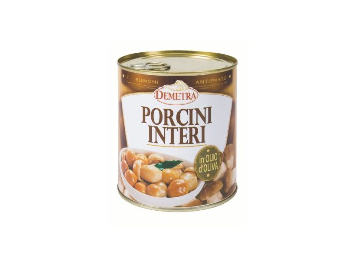 Porcini interi olio oliva 800 gr