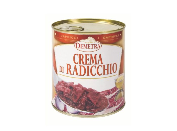Crema radicchio 800 gr demetra