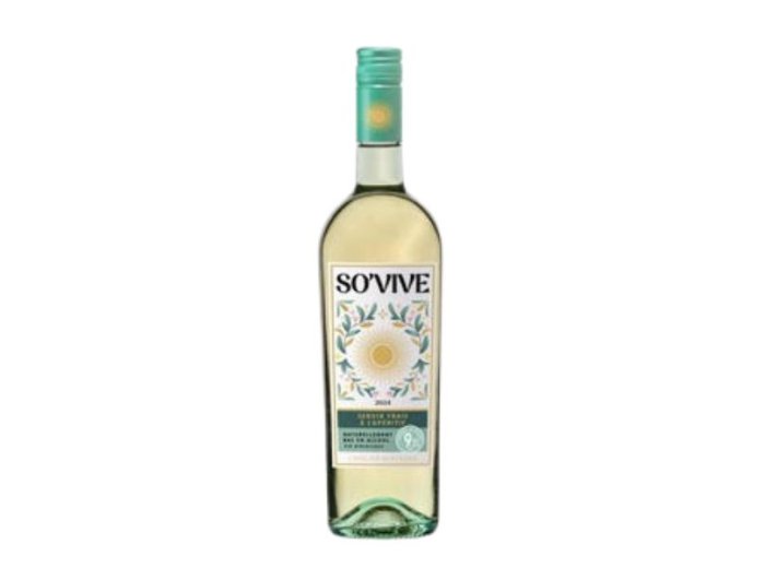 Vino sò vive blanc bio low alcool