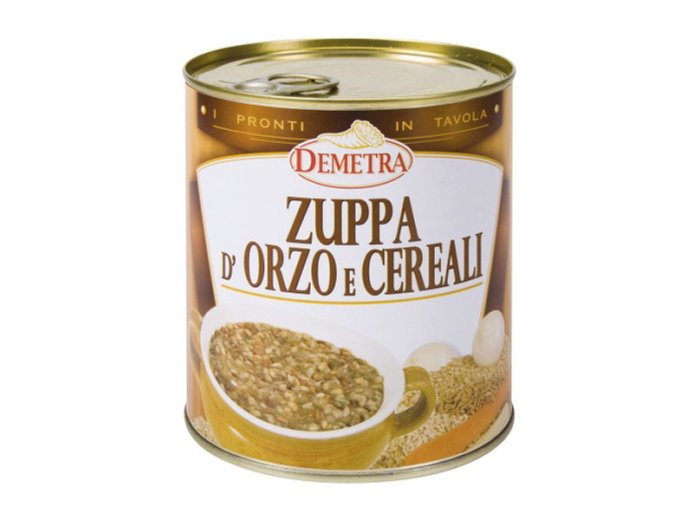 Zuppa di orzo e cereali demetra