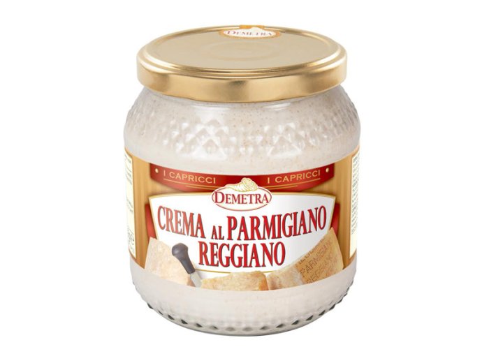Crema parmigiano reggiano 550 gr demetra
