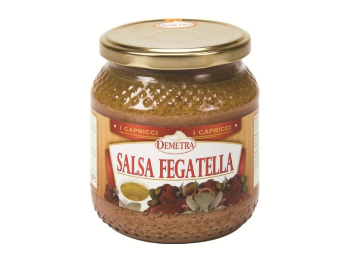 Salsa fegatella 550 gr demetra